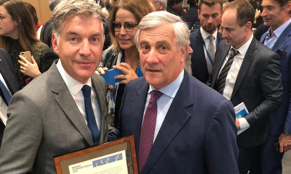 Η HOPEgenesis βραβεύθηκε με το «Βραβείο του Ευρωπαίου Πολίτη 2018»