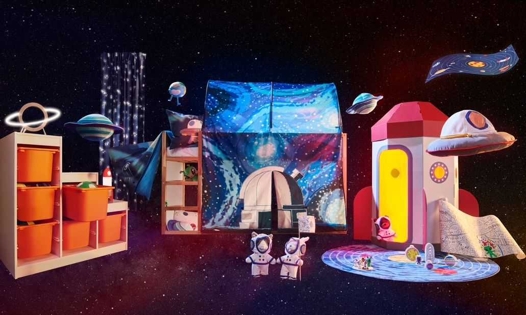 Η ΙΚΕΑ φέρνει τον μαγικό κόσμο του διαστήματος στο σπίτι.