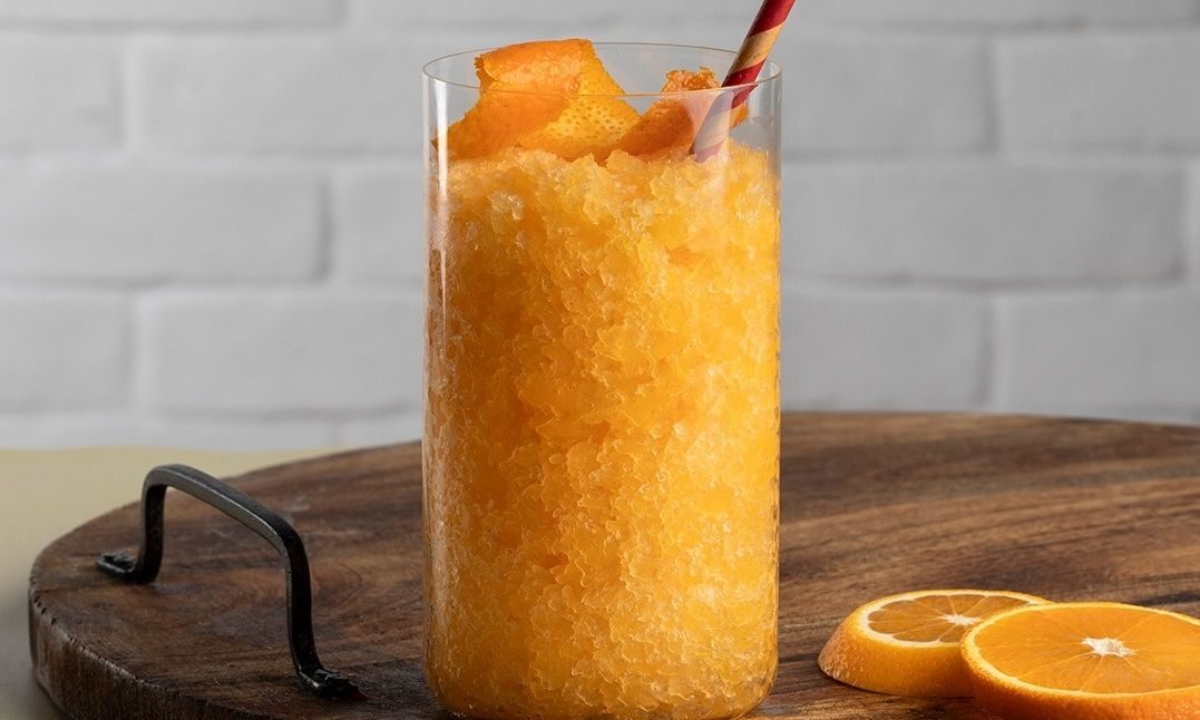 Σπιτική και νόστιμη γρανίτα πορτοκάλι