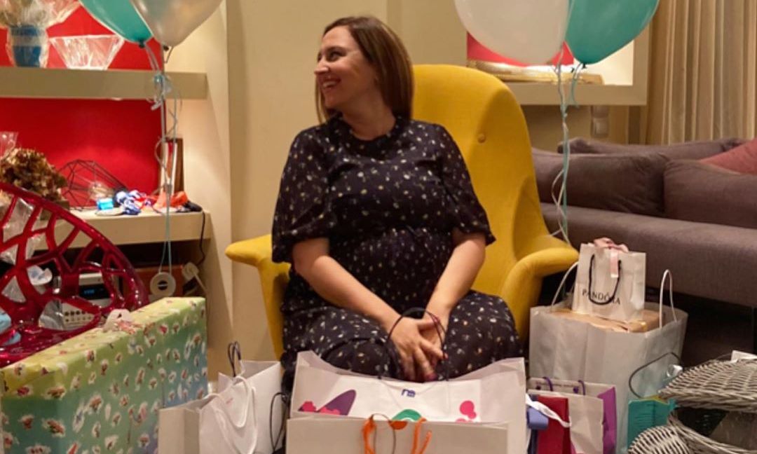 To baby shower της Κλέλιας Πανταζή λίγο πριν τη γέννηση του γιου της (pics)