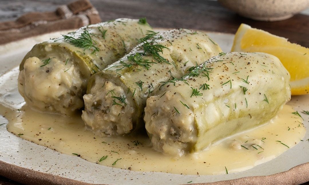 Τι να μαγειρέψω αύριο; Κολοκυθάκια γεμιστά με τραχανά και κιμά