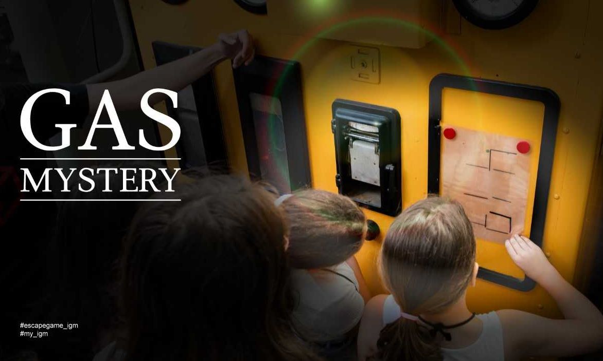 Gas Mystery: Ένα συναρπαστικό escape game στο Βιομηχανικό Μουσείο Φωταερίου