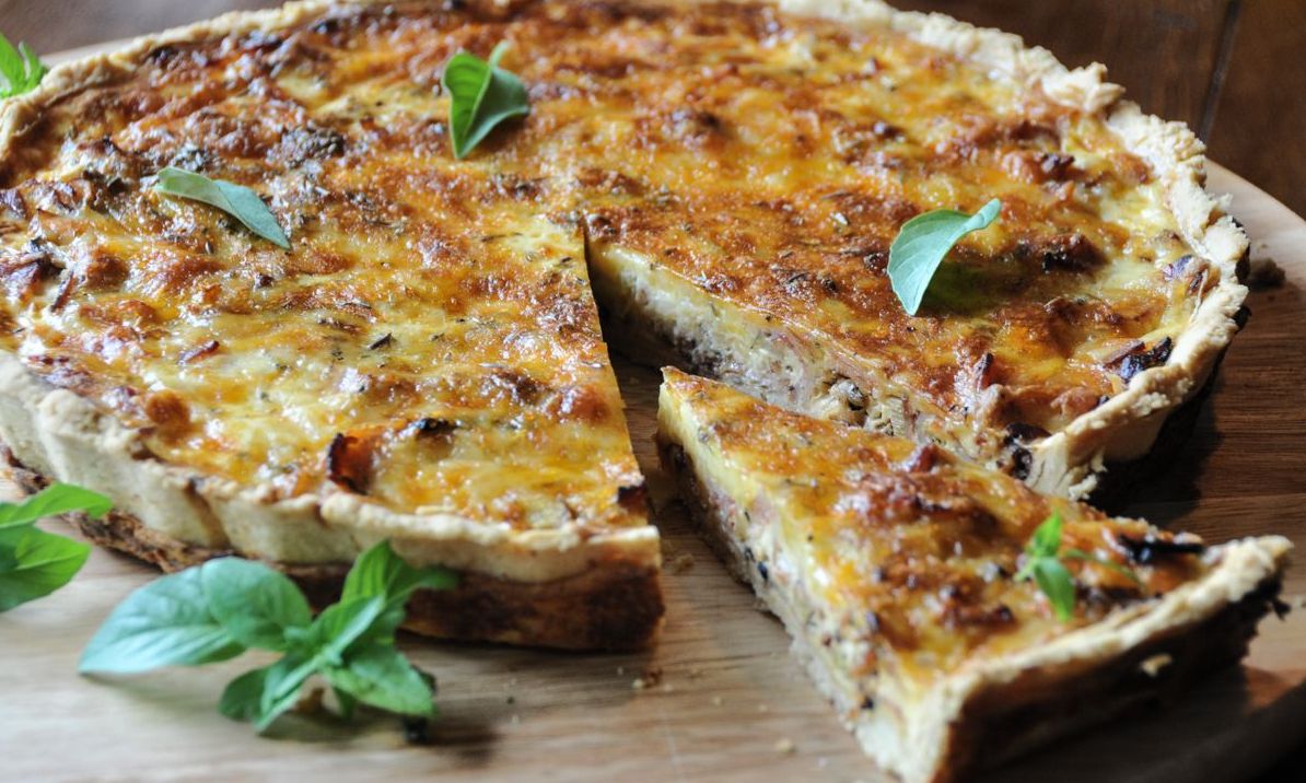 Συνταγή για αφράτη ελληνική κις λορέν