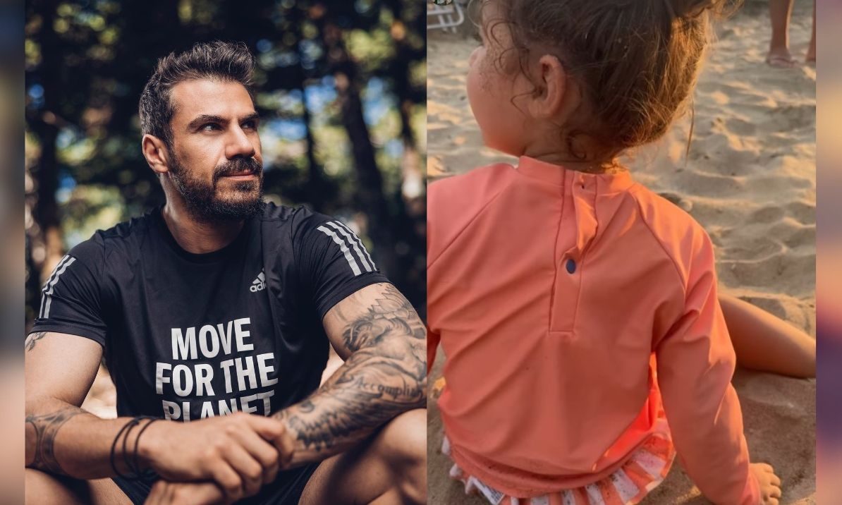 Άκης Πετρετζίκης: Δείτε το αστείο story με την κόρη του στην παραλία - Εσείς θα παρεμβαίνατε;