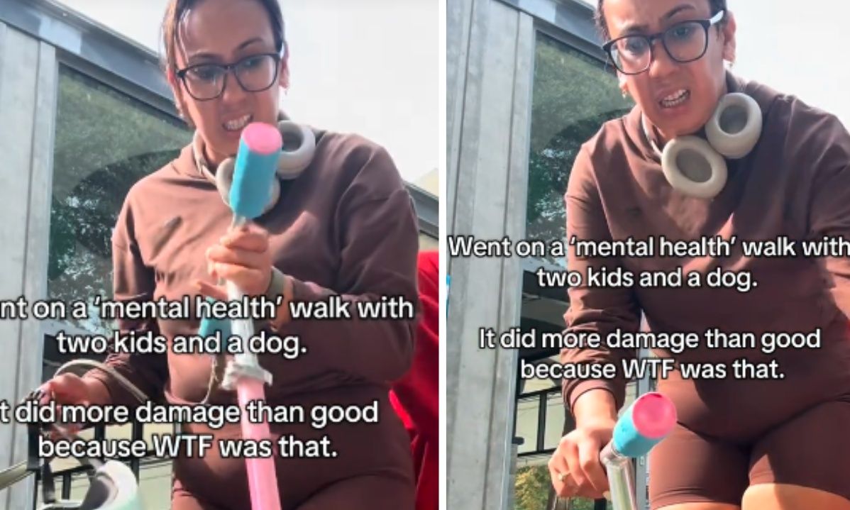 Μαμά προσπάθησε να κάνει έναν περίπατο για την ψυχική της υγεία και απέτυχε παταγωδώς