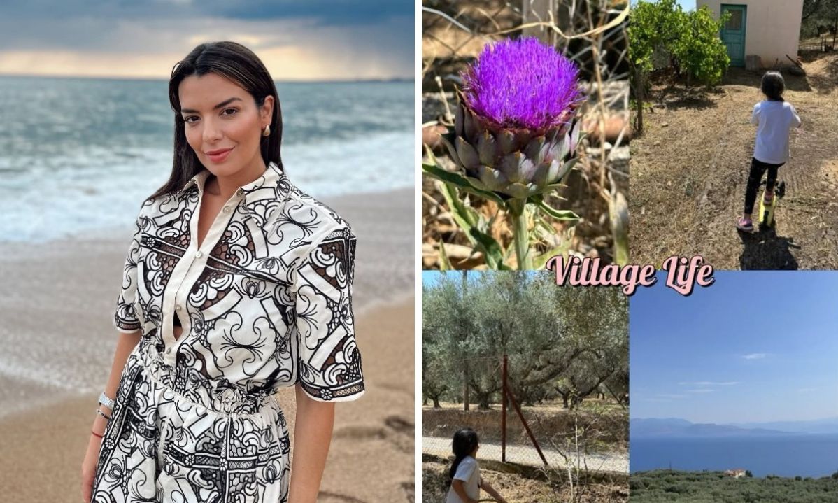 Νικολέττα Ράλλη: Διακοπές στο χωριό με την κόρη της απολαμβάνοντας ξέγνοιαστες οικογενειακές στιγμές