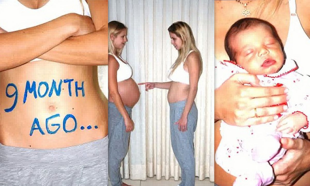 Οι εννέα μήνες της εγκυμοσύνης σε χίλιες φωτογραφίες και ένα βίντεο!