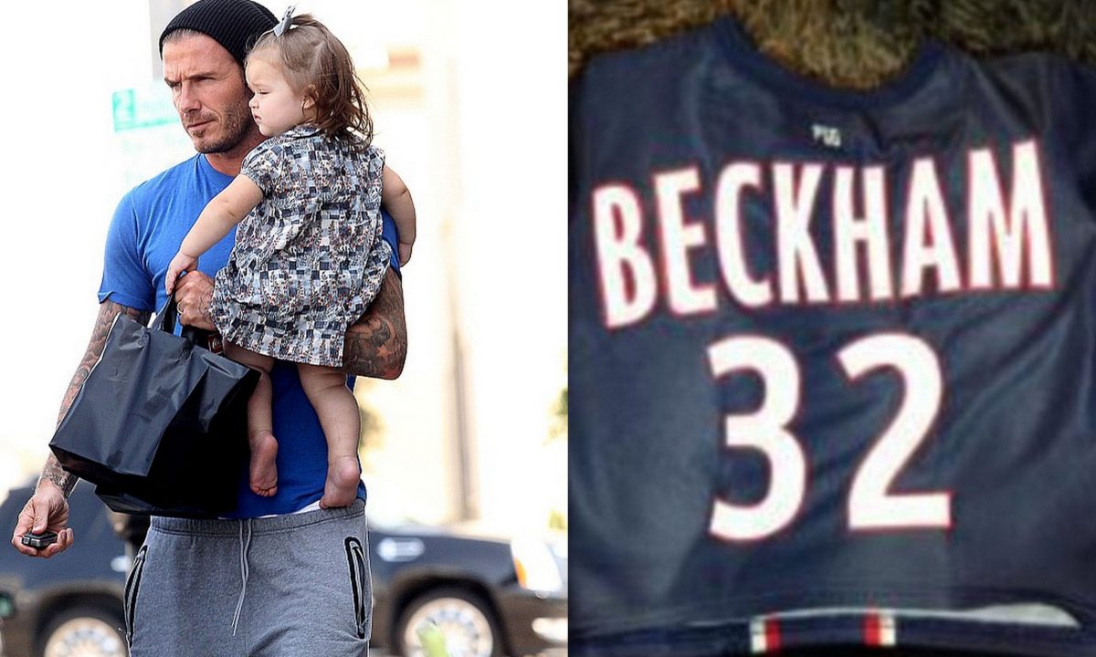 David Beckham: Η προσφορά προς τα παιδιά και η ποδοσφαιρική φανέλα για την κόρη του Harper