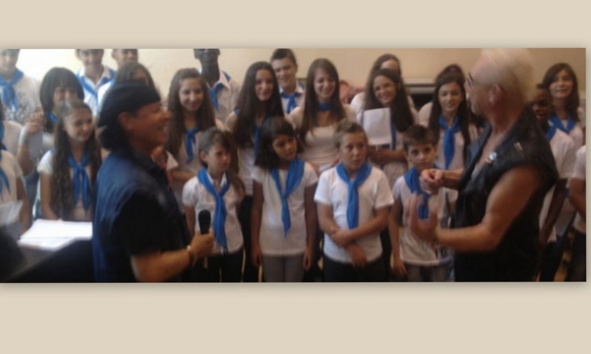 Οι Scorpions επισκέφτηκαν την Κιβωτό του Κόσμου!