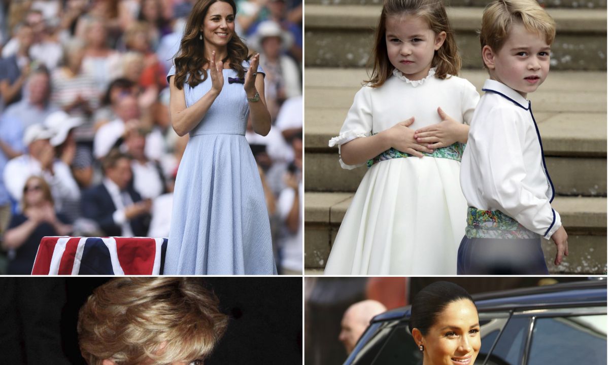 Diana, Meghan Markle & Kate Middleton «ποζάρουν» μαζί σε μια φωτογραφία που πρέπει να δεις
