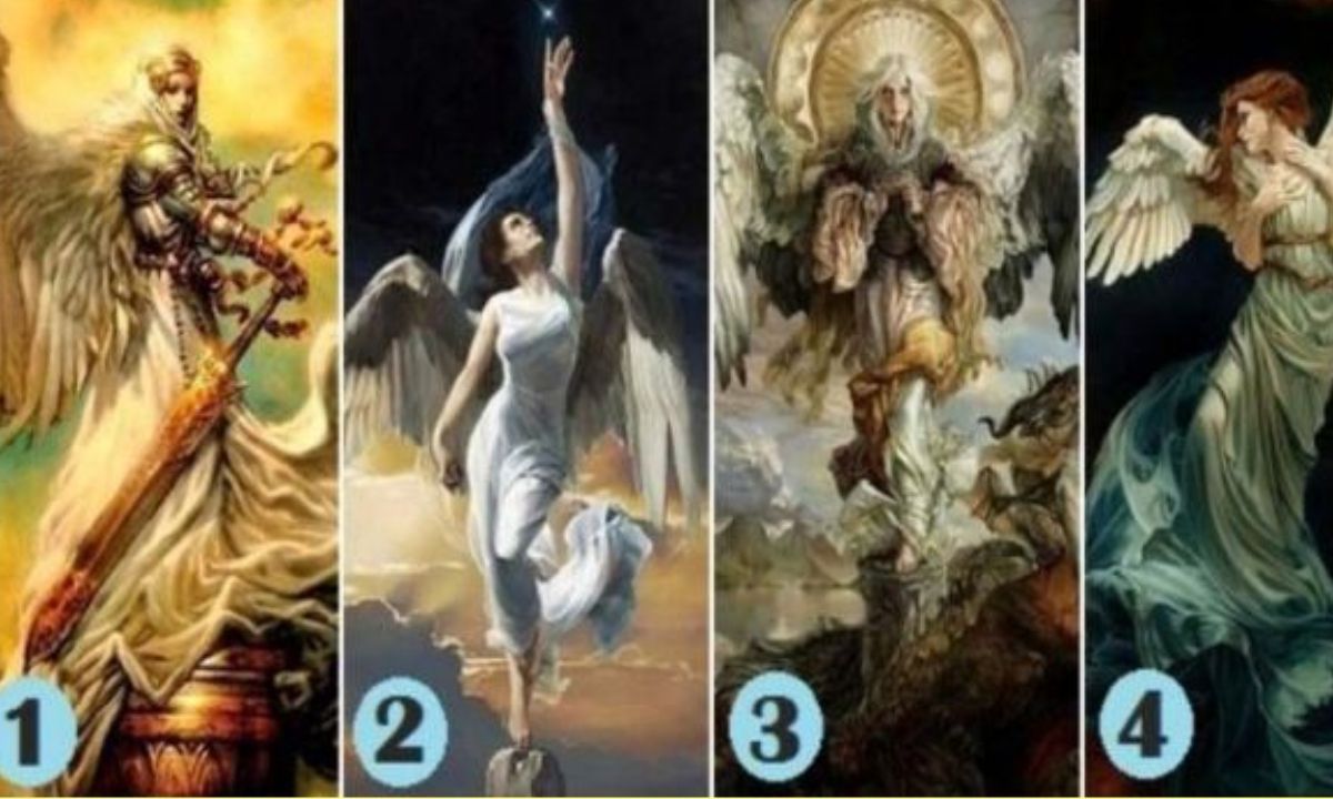 Διάλεξε 1 από τους 4 αγγέλους και μάθε το μήνυμα που σου στέλνουν!