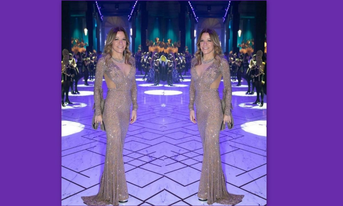 Μαριάννα Λάτση: Έκλεψε τις εντυπώσεις στον γάμο Καίσαρη - Το φόρεμα με τα 250.000 κρύσταλλα