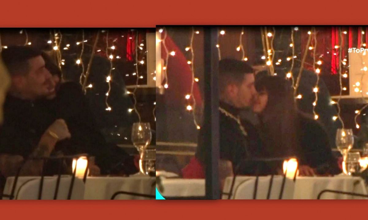 Ηλιάνα Παπαγεωργίου- Snik: Καυτά φιλιά και αγκαλιές σε γνωστό εστιατόριο (Video & Photos)