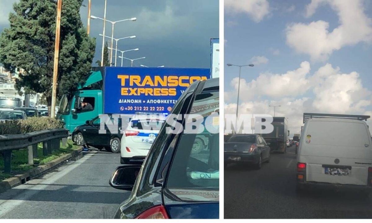 Κόπηκε στα δύο ο Κηφισός: Εγκλωβισμένοι οδηγοί πάνω από 2 ώρες - Ένα τροχαίο έφερε το χάος