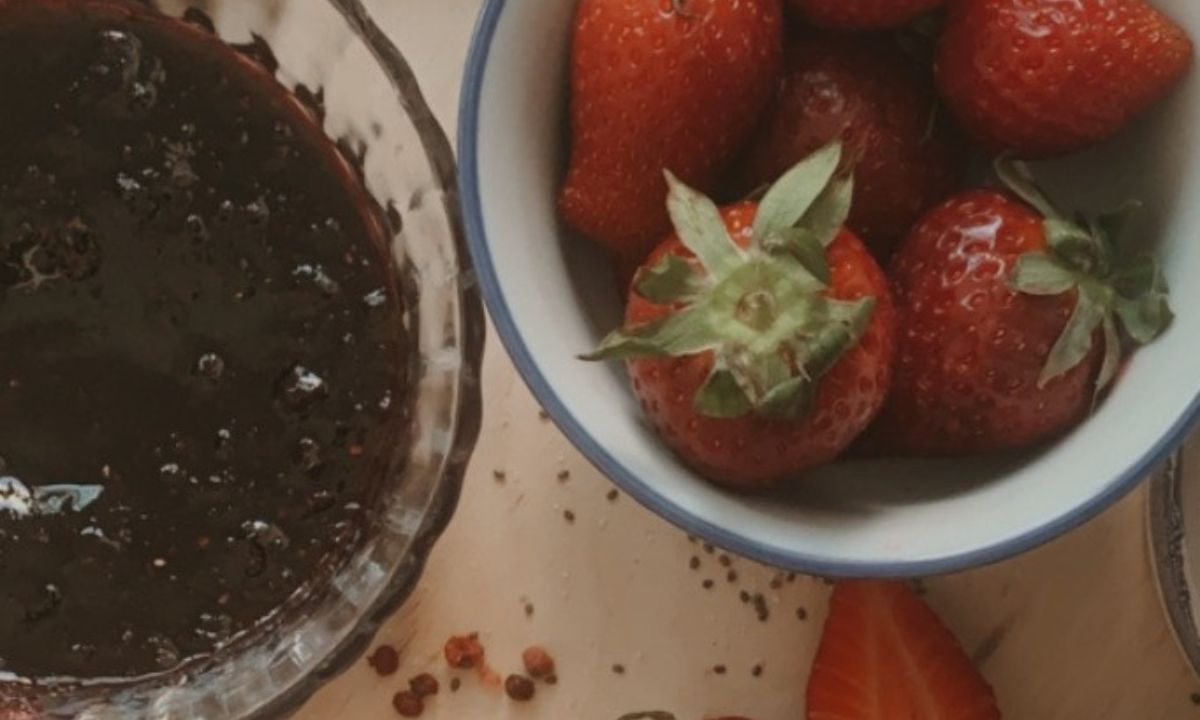 #MenoumeSpiti και φτιάχνουμε σπιτική μαρμελάδα φράουλας