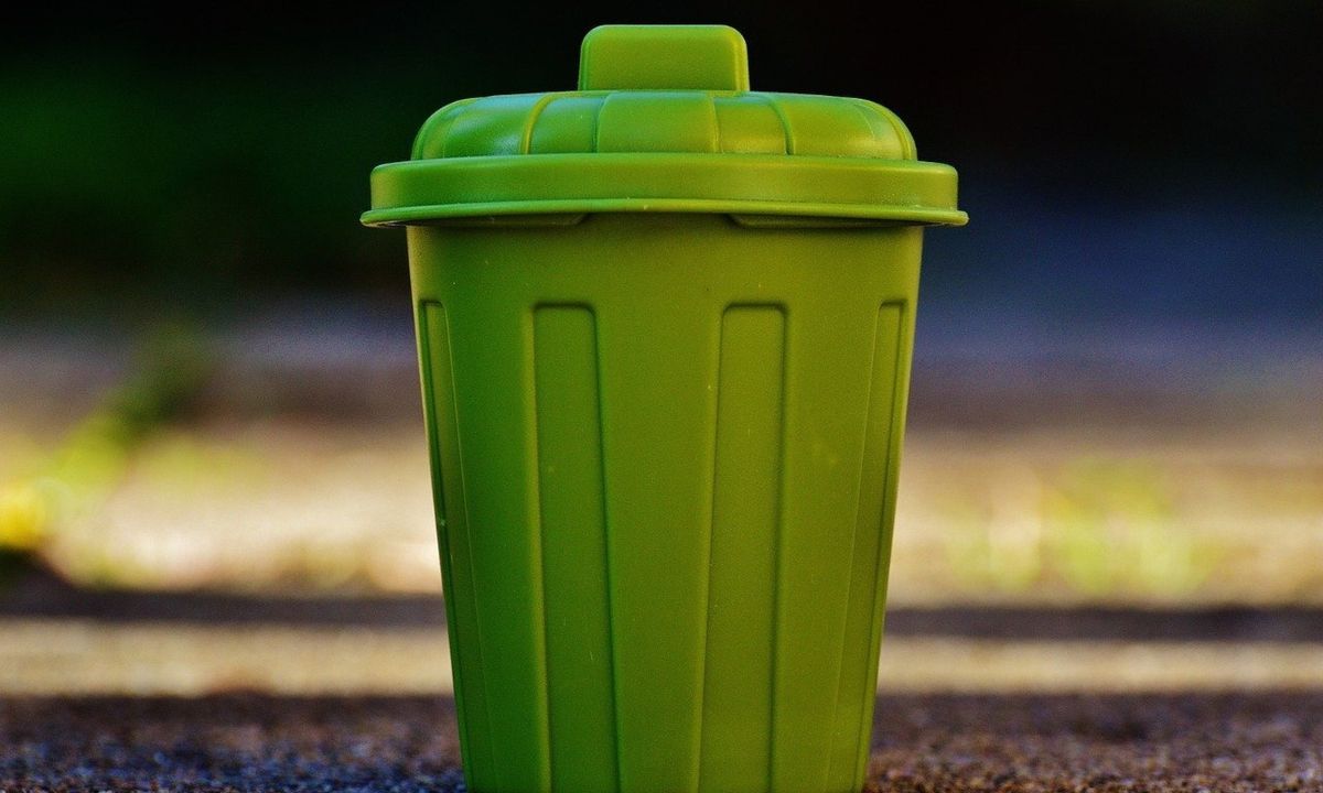 Ρίχνει βαμβάκι με ξύδι στον κάδο πριν την σακούλα - Δείτε γιατί και θα το κάνετε (photos)