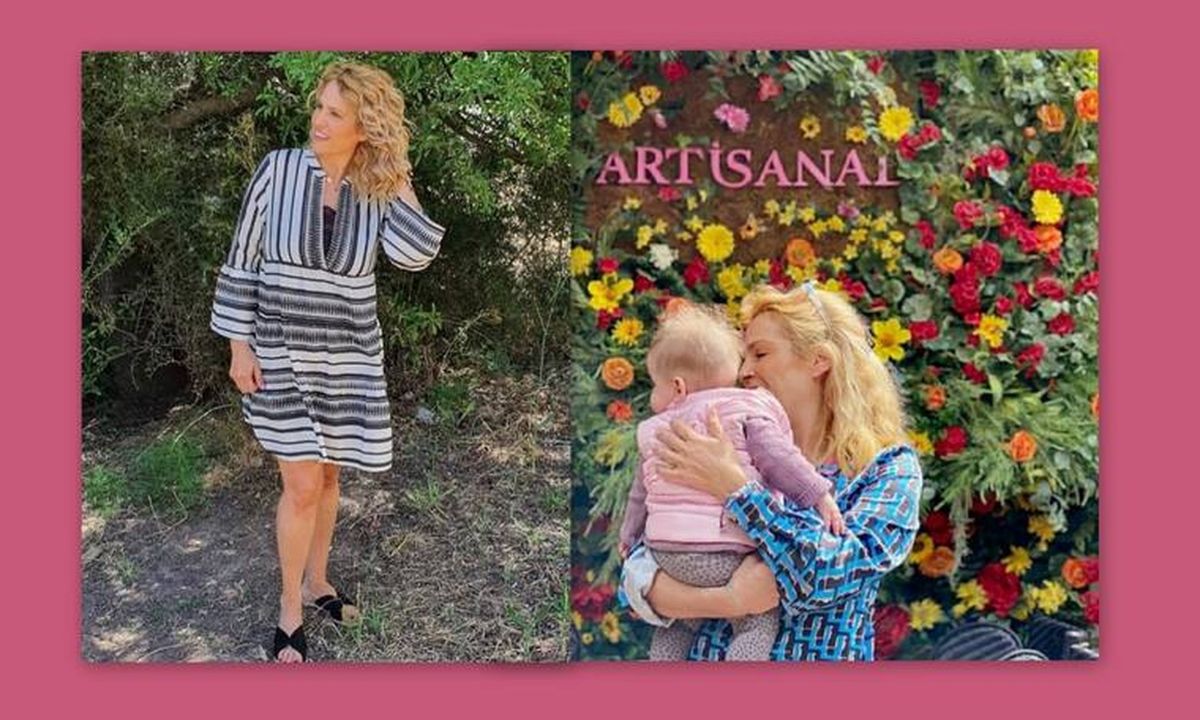 Τζένη Μπότση: Η πρώτη φώτο της κόρης της με μαγιό στην παραλία