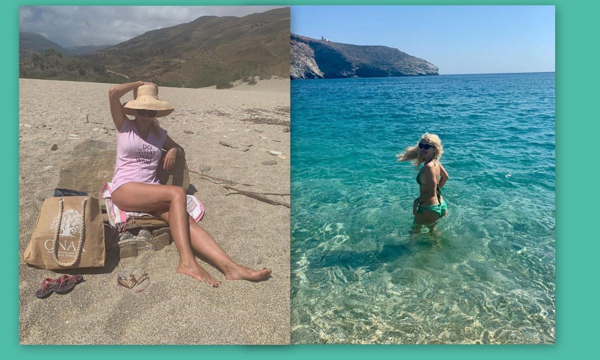 Ελένη Μενεγάκη: Δες όλες τις φώτο με μπικίνι και χωρίς ρετούς από τα Άχλα