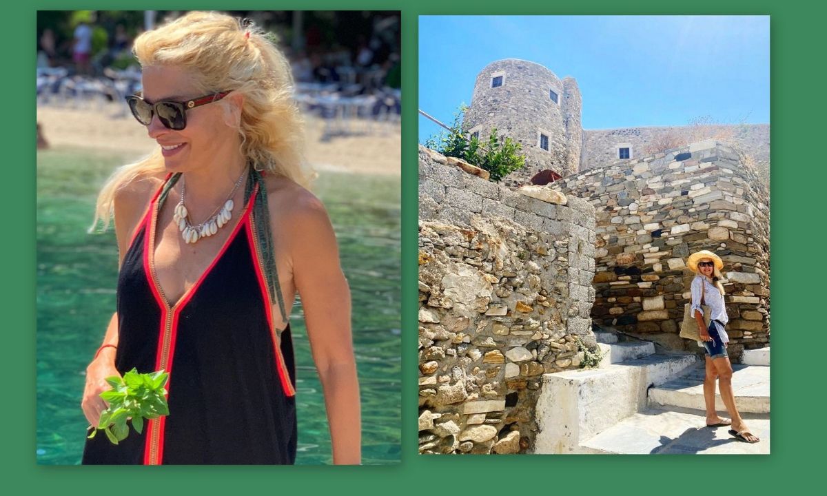 Ελένη Μενεγάκη: Η νέα φωτό από τις διακοπές της και τα φοβερά γυαλιά ηλίου!