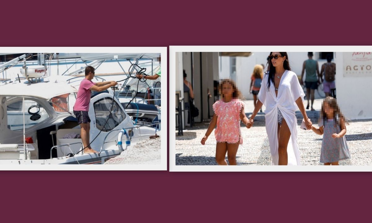 Σρόιτερ - Μπούκη: Στις Σπέτσες με σκάφος – Οι κόρες τους είναι κούκλες!