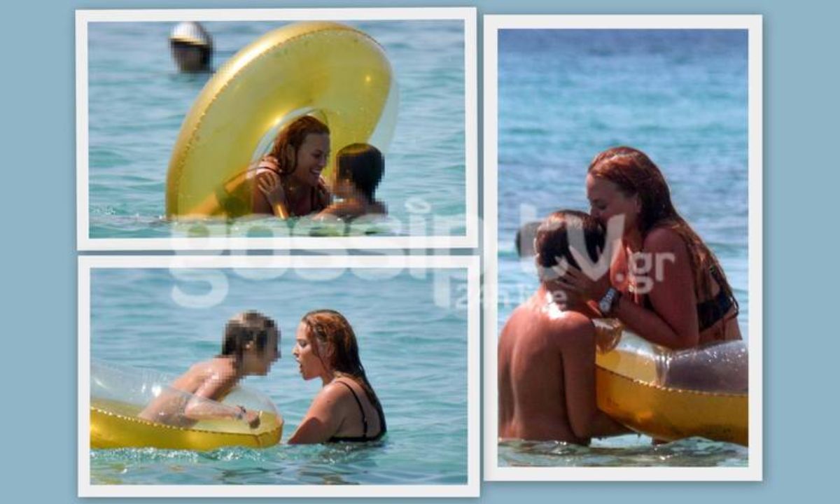 Σίσσυ Χρηστίδου: Στη θάλασσα με τους γιους της! Κούκλα και χωρίς ρετούς