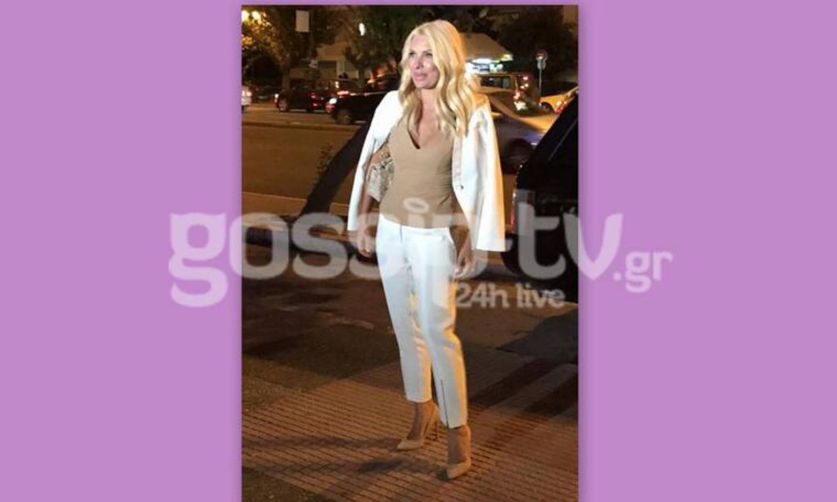 Μενεγάκη: Η πρώτη δημόσια εμφάνιση μετά την αποχώρησή της από την τηλεόραση