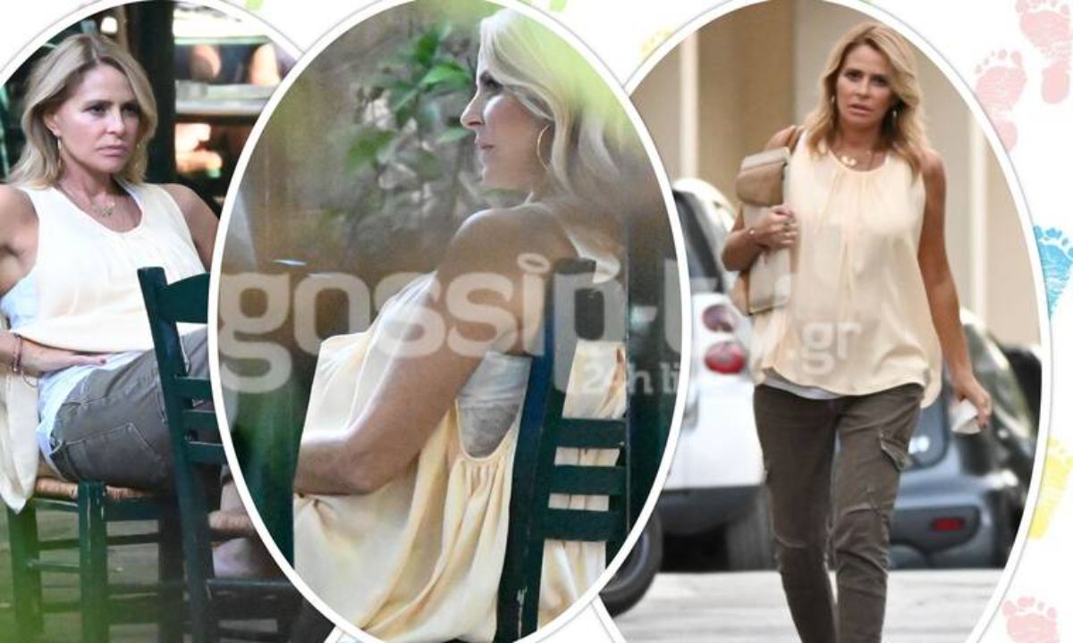 Τζένη Μπαλατσινού: Κομψή και πανέμορφη στον έβδομο μήνα της εγκυμοσύνης της!