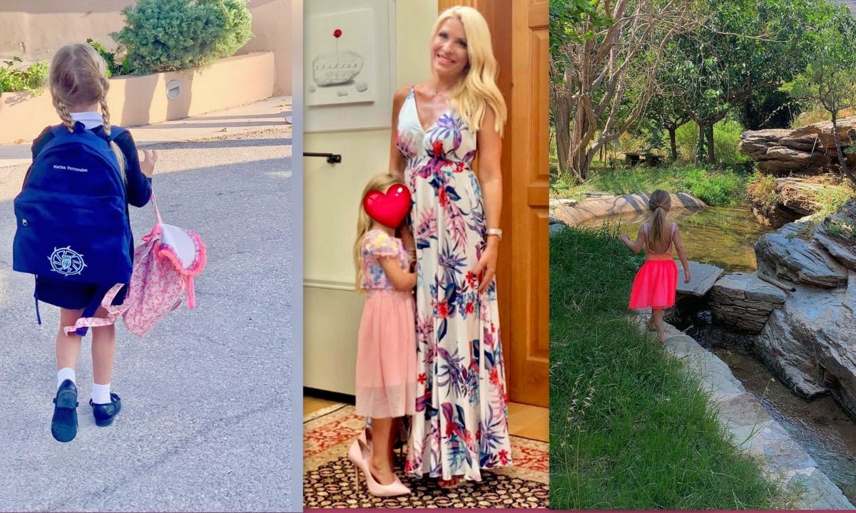 Μαρίνα Παντζοπούλου: Οι φώτο της 5χρονης κόρης της Μενεγάκη που έγιναν viral
