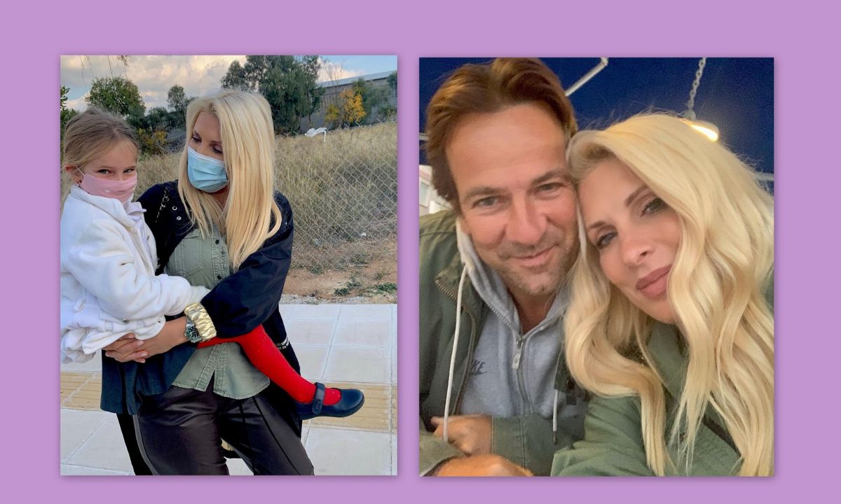 Ελένη Μενεγάκη: Αποκάλυψε σε ποιον μοιάζει η μικρή Μαρίνα