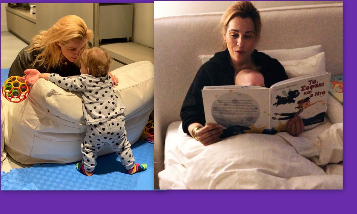 Τζένη Μπότση: Στόλισε το χριστουγεννιάτικο δέντρο με την Αλίκη της – Μοναδικές φώτο