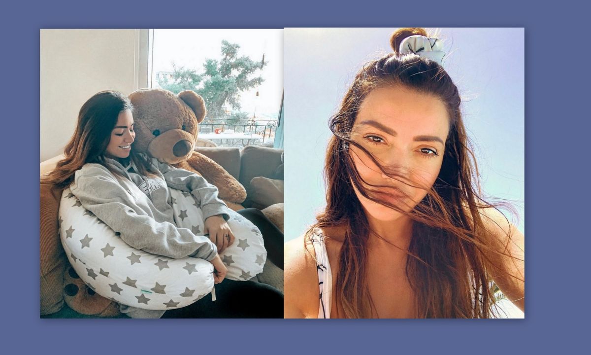 Όλγα Φαρμάκη: Ποζάρει με τη φουσκωμένη κοιλίτσα της δίπλα στο χριστουγεννιάτικο δέντρο