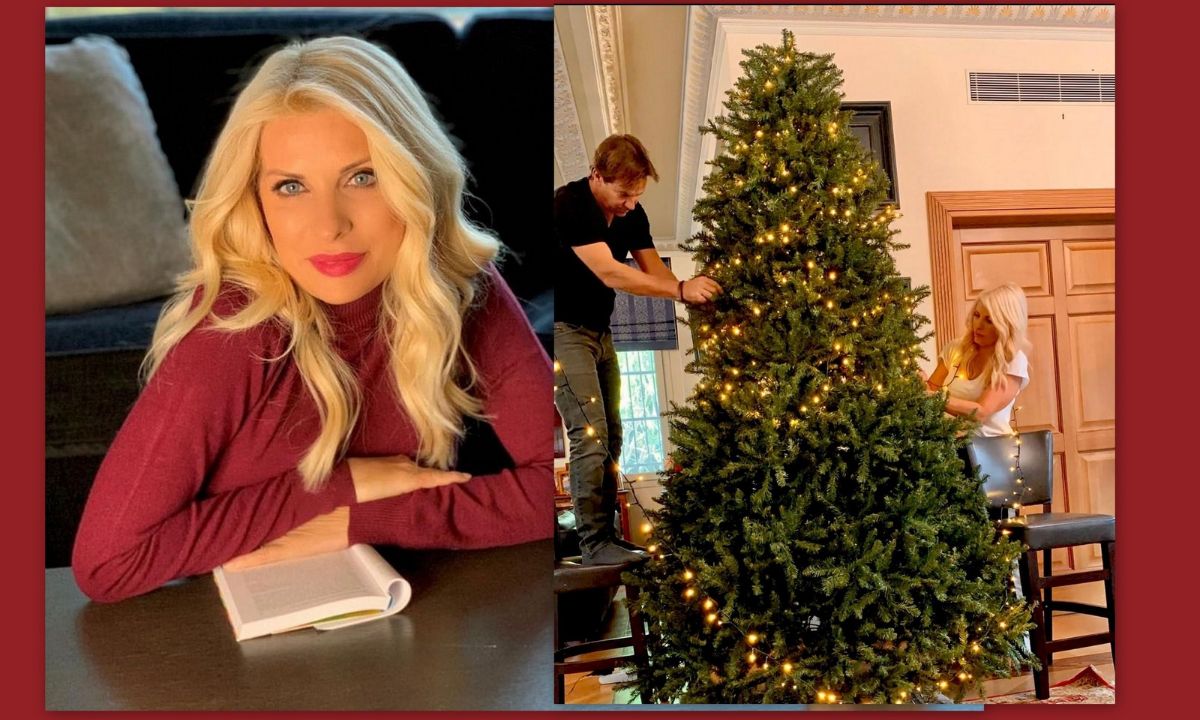Ελένη Μενεγάκη: Αυτό το χριστουγεννιάτικο δέντρο την ενθουσίασε – Οι παιδικές αναμνήσεις!