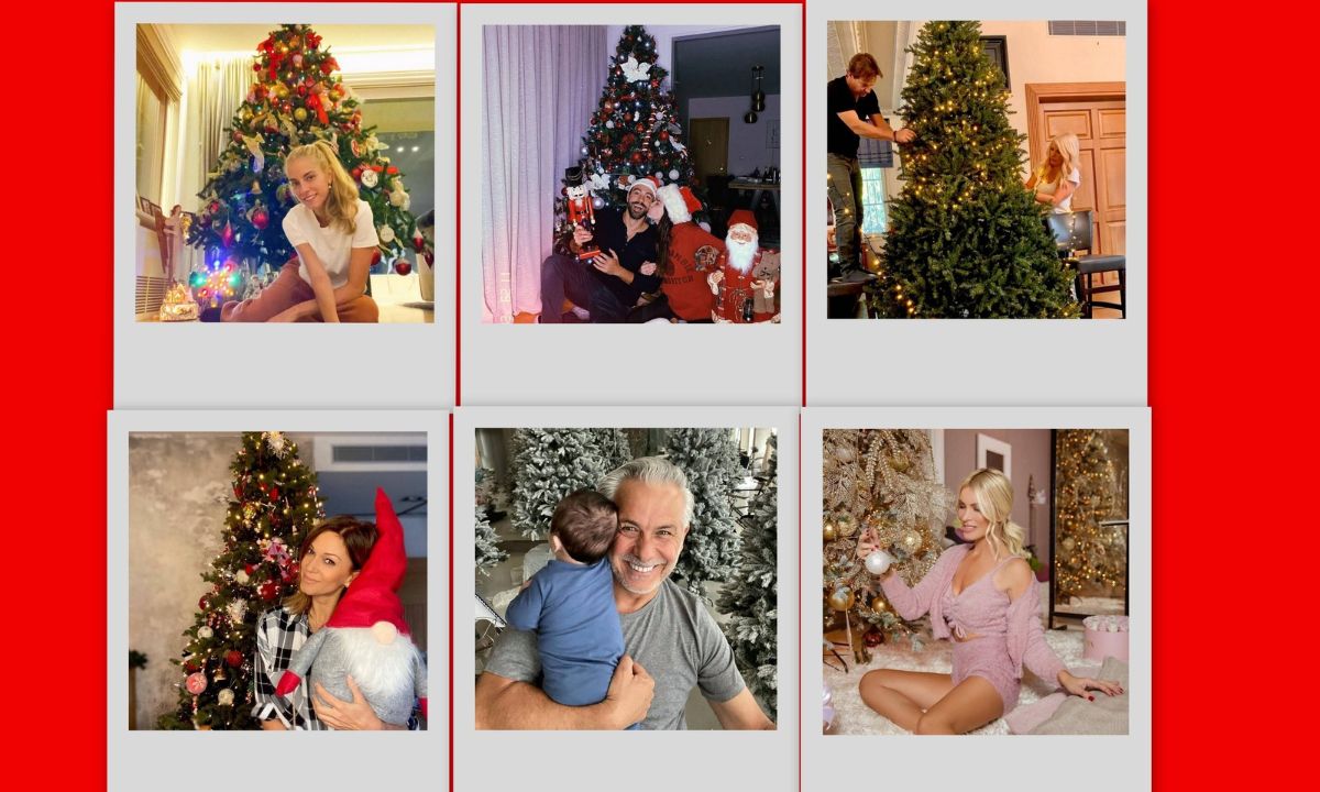 8 διάσημοι που φέτος στόλισαν νωρίς το σπιτικό τους