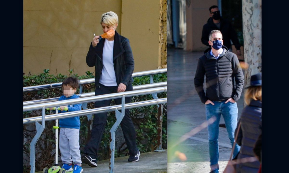 Κοσιώνη – Μπακογιάννης: Βόλτα με τον γιο τους στο Ζάππειο