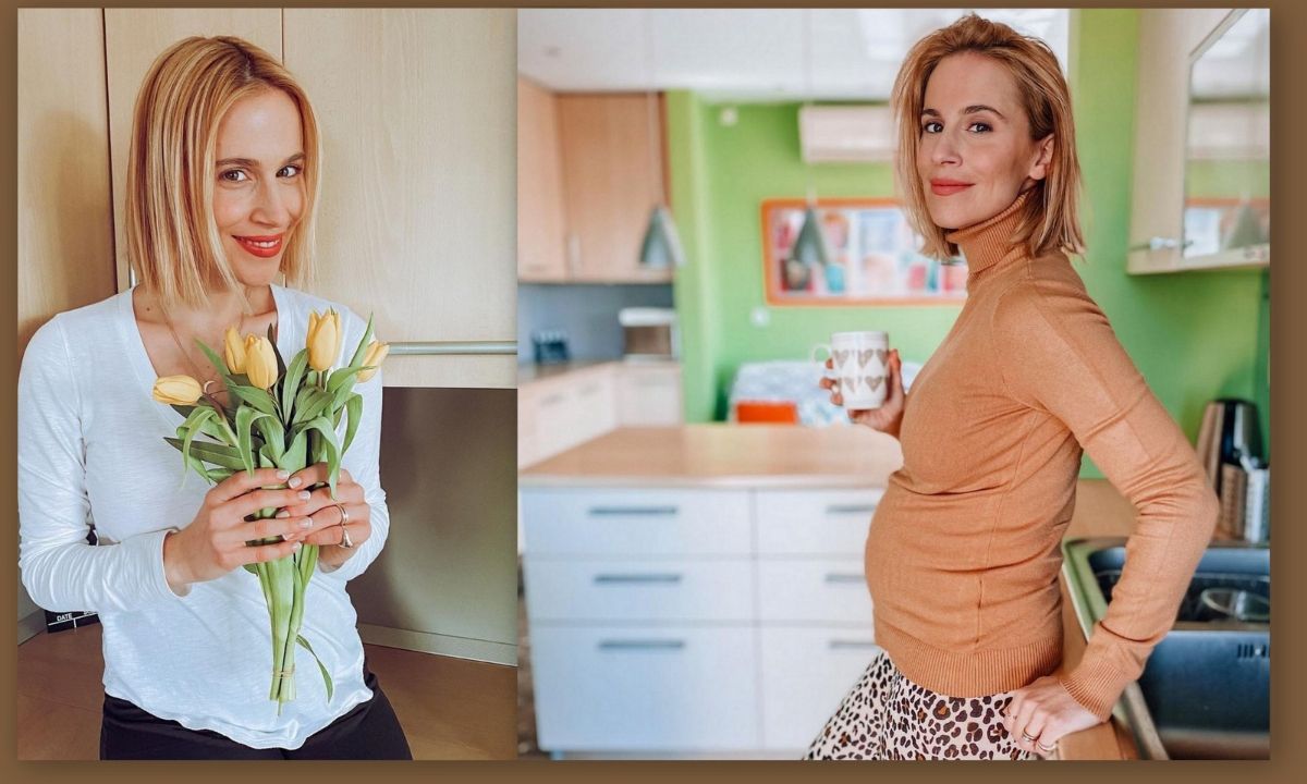 Μπουλέ: Μπήκε στον έβδομο μήνα και μας έδειξε το απόλυτο ανοιξιάτικο φόρεμα για μία εγκυμονούσα