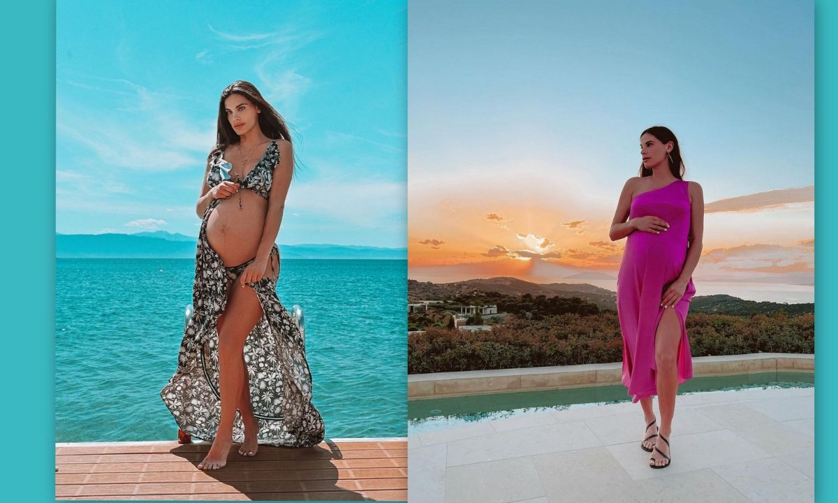 Χριστίνα Μπόμπα: Οι νέες φώτο της με μπικίνι λίγο πριν γεννήσει και η αποκάλυψη για τον τοκετό