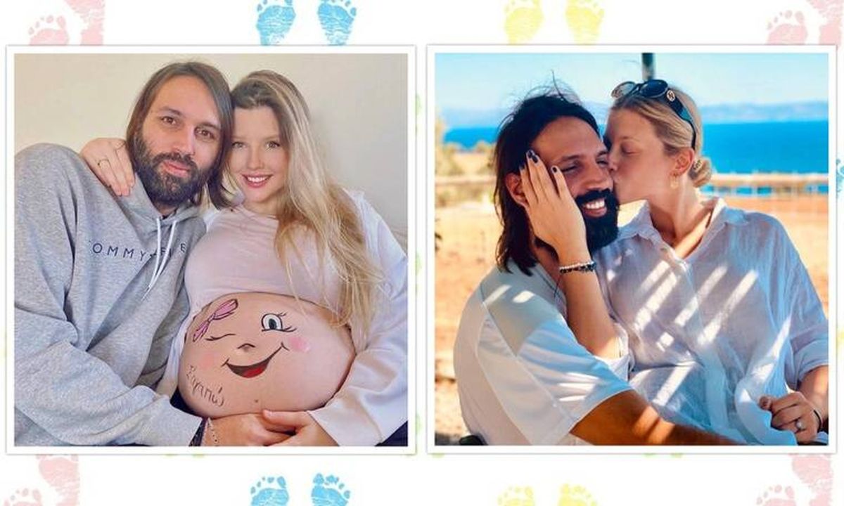 Κωνσταντίνα Κομμάτα - Γιώργος Σαμαράς:  Έγιναν γονείς - Οι πρώτες φώτο από το μαιευτήριο με το νεογέννητο