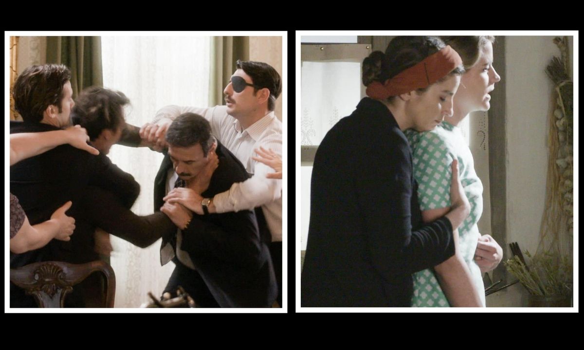 Άγριες Μέλισσες: Το αποκαλυπτικό backstage βίντεο της Βιολέτας! Καπνοί, αίματα και... μία νεκροφόρα