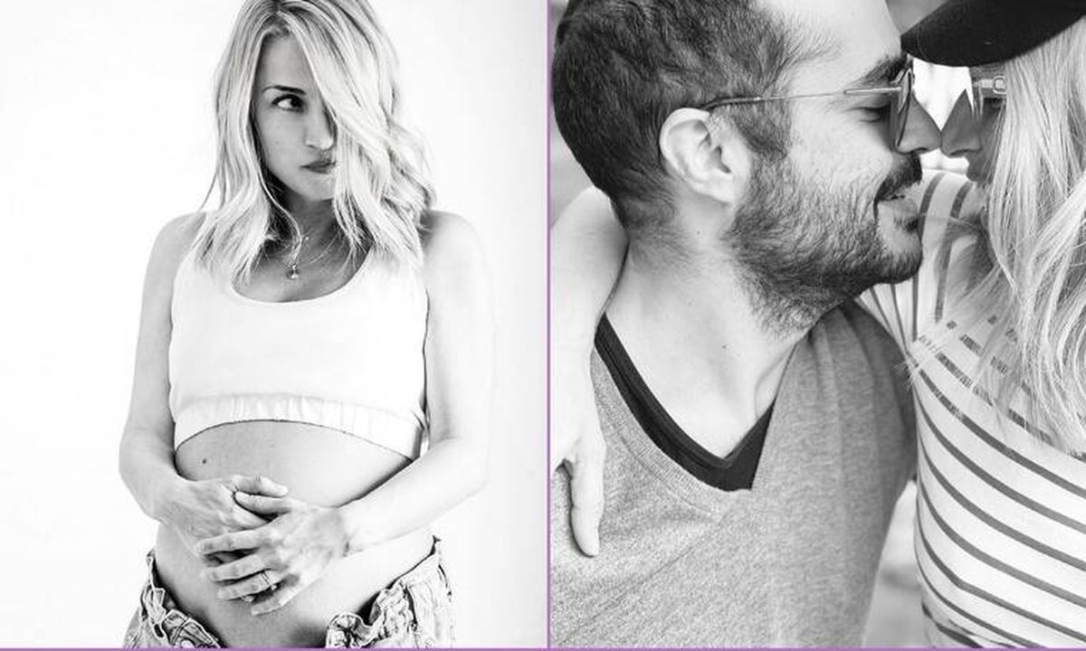 Μαρία Ηλιάκη: Τράβηξε φώτο τον Στέλιο Μανουσάκη να κρατά στην αγκαλιά του το μωρό τους!