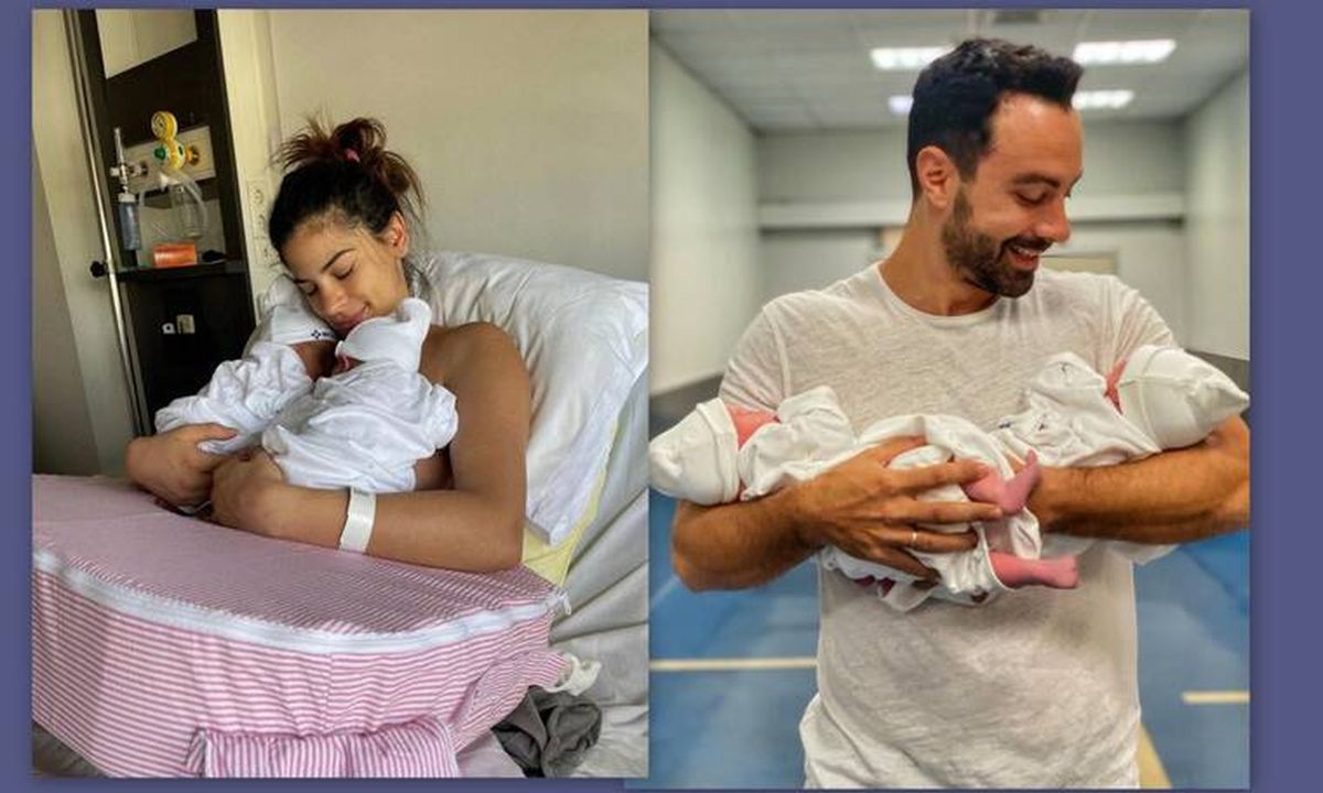 Τανιμανίδης - Μπόμπα: Λιώσαμε! Η νέα φώτο της Χριστίνας να κοιμάται αγκαλιά με τα δίδυμα!