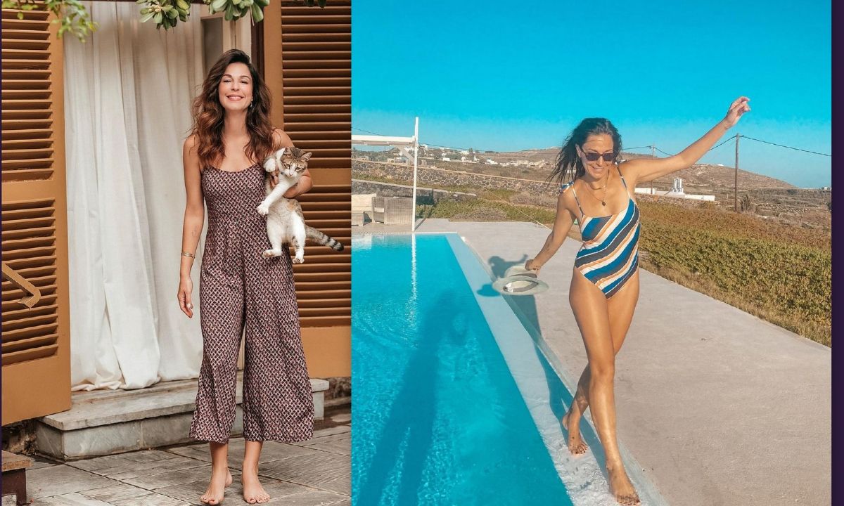 Κατερίνα Παπουτσάκη: Έτσι είναι το κορμί της στα 42 της και μετά από δύο γέννες - Φώτο με μαγιό