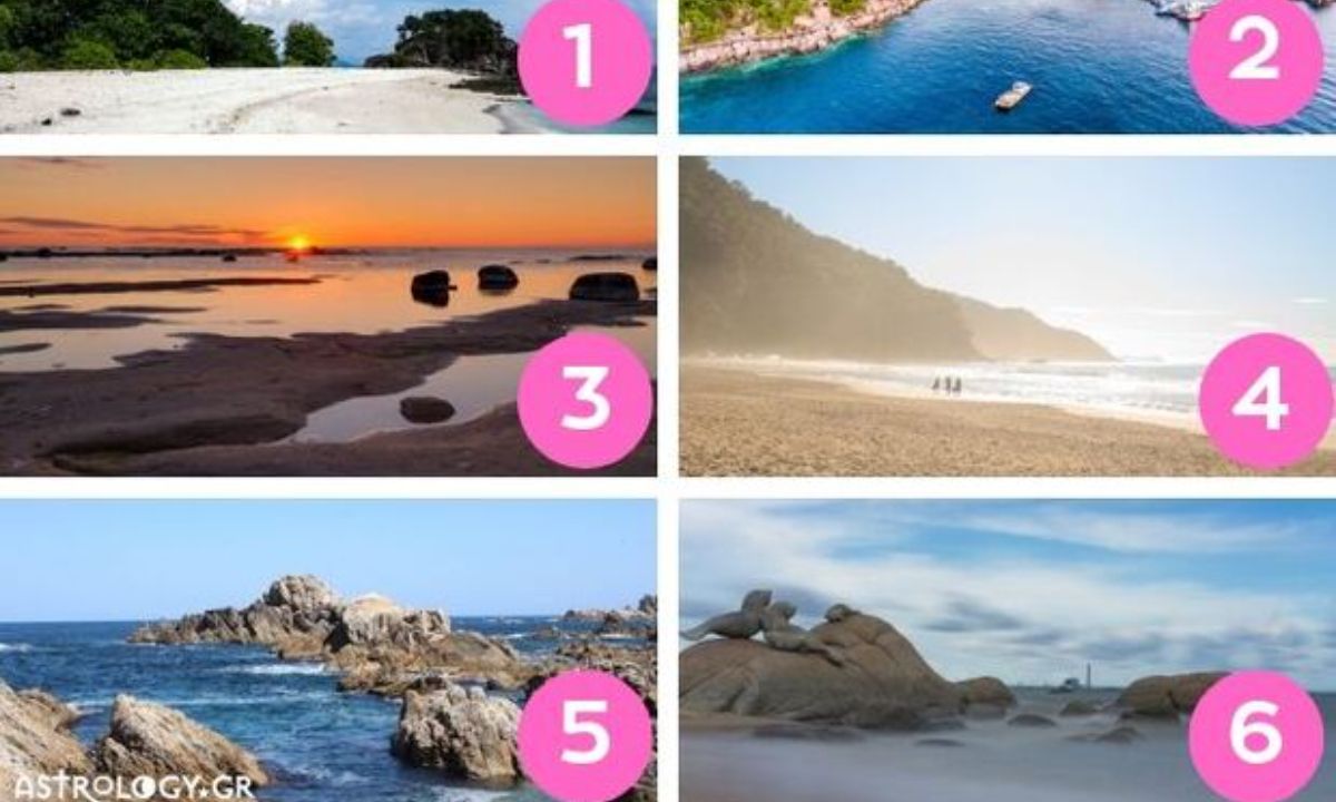Σε ποια παραλία από τις 6 θα ήθελες να είσαι;