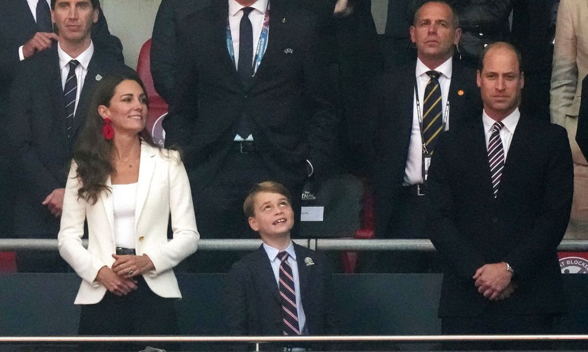 Euro 2020: «Τρελάθηκε» στο γκολ της Αγγλίας ο γιος του πρίγκιπα Ουίλιαμ!