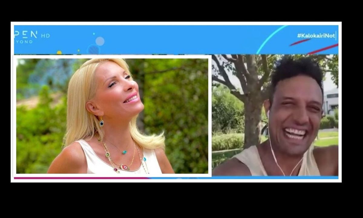 Πούμπουρας: Η επική αντίδρασή του όταν τον ρώτησαν για την τηλεοπτική επιστροφή του με την Μενεγάκη