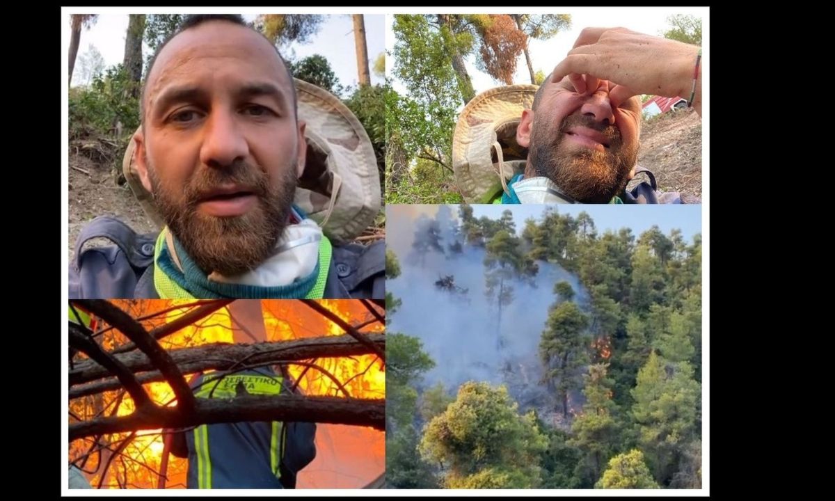 Ο Κώστας Αναγνωστόπουλος στο gossip-tv: «Μπαίνουμε στη φωτιά χωρίς μάσκες, δεν έχουμε νερό, βοήθεια»