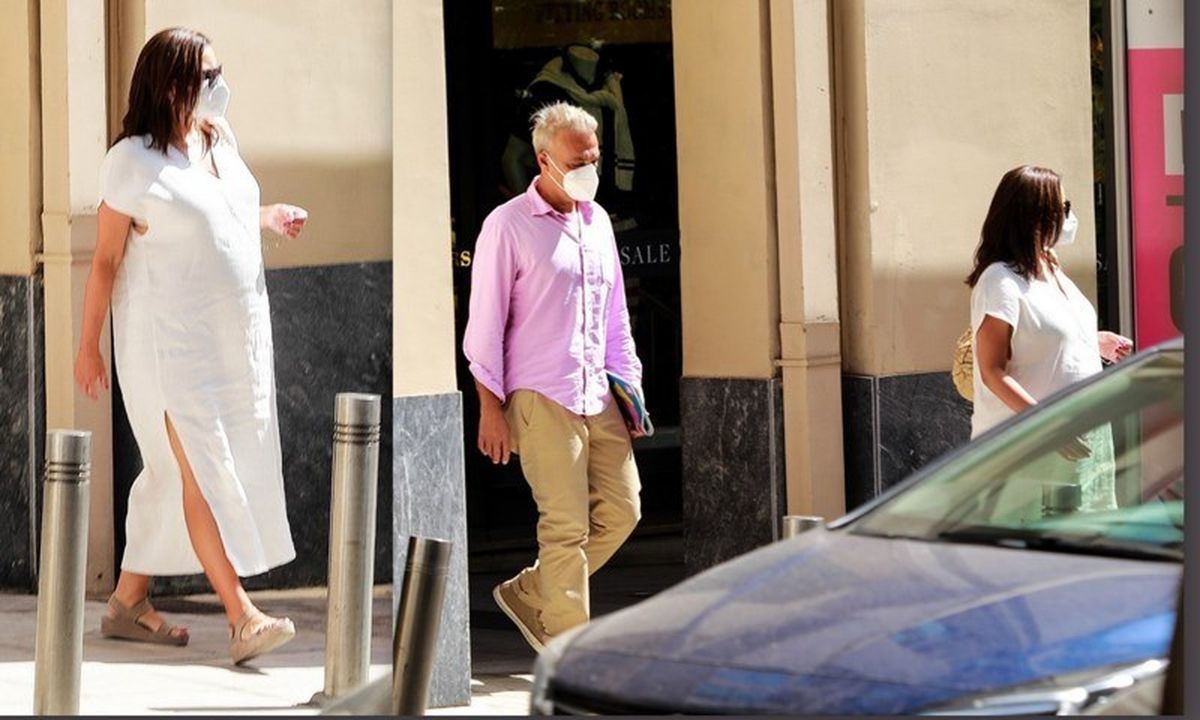 Όλγα Κεφαλογιάννη: Καρέ καρέ η βόλτα της εγκυμονούσας με τον Μάτσα λίγο πριν γίνουν γονείς