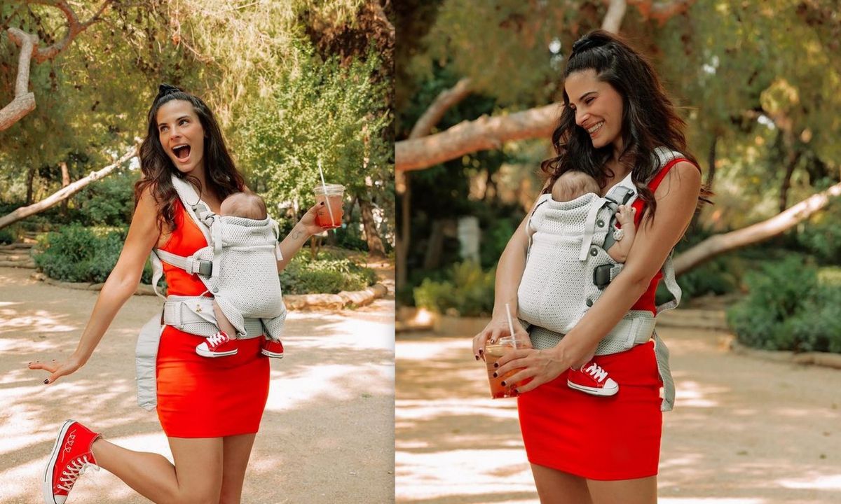 Χριστίνα Μπόμπα: Αποκάλυψε τα ονόματα των διδύμων με την πιο γλυκιά φώτο τους!