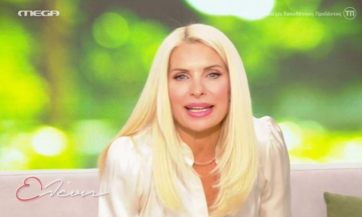 Ελένη Μενεγάκη: Η αναφορά στην πεθερά της: «Είναι η πιο γλυκιά του κόσμου»
