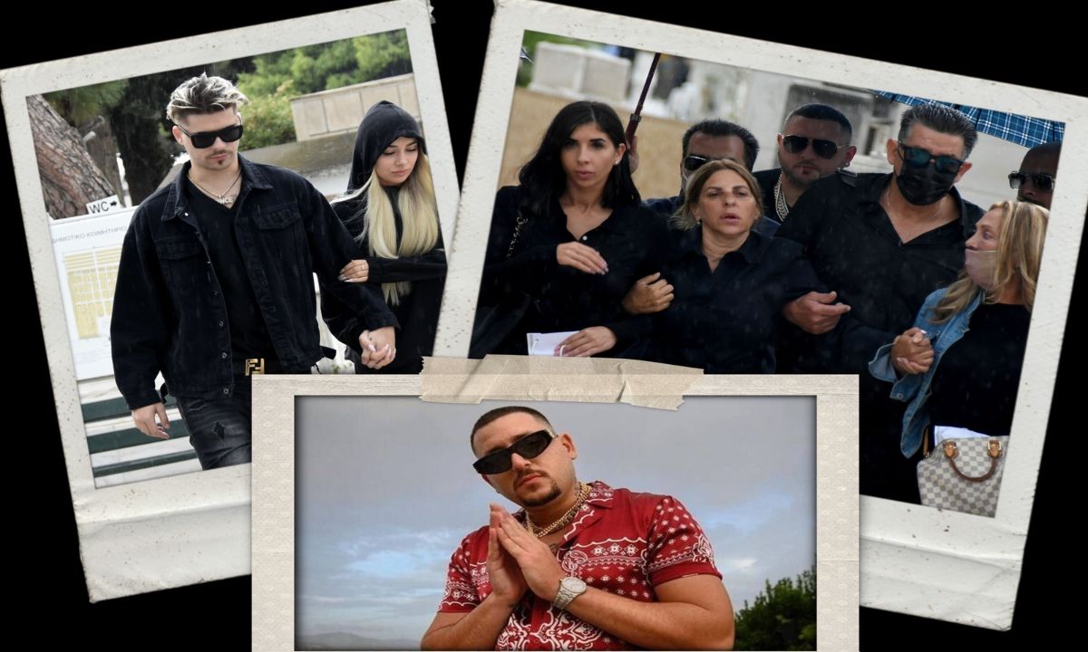 Μνημόσυνο 40 ημερών από τον θάνατο του Mad Clip! Boυβά πρόσωπα και απέραντη θλίψη (photos)