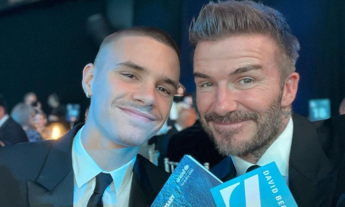 Ο Romeo Beckham έκανε ακριβώς το ίδιο τατουάζ με τον μπαμπά του